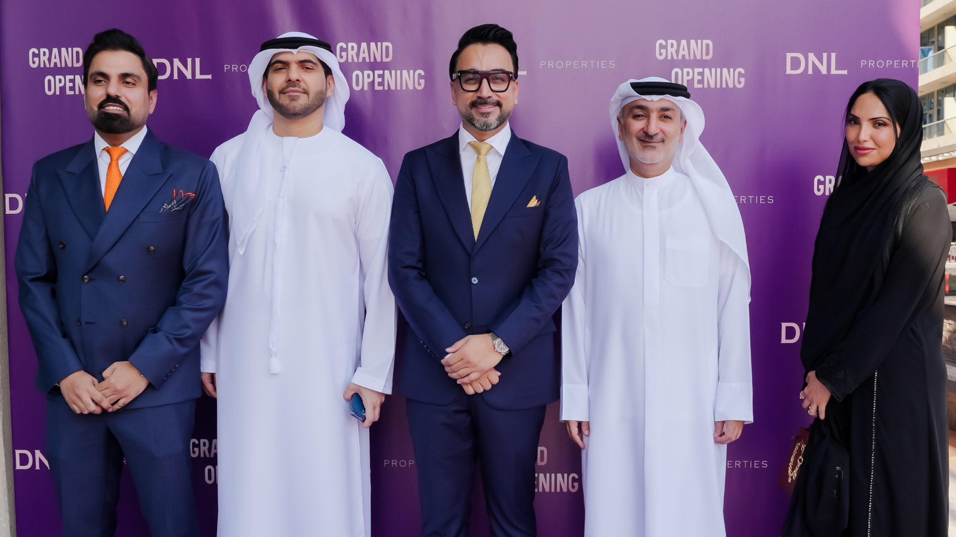 DNL Properties Inaugural welcoming dubai holding team 